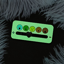 Luminous Alloy Enamel Pin SMFA-PW0001-24