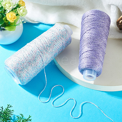 2 Rolls 2 Colors Cotton Cord OCOR-TA0003-47E-1