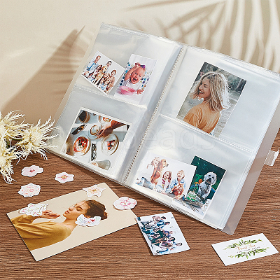 PP Plastic Card Storage Albums AJEW-WH0258-509A-1
