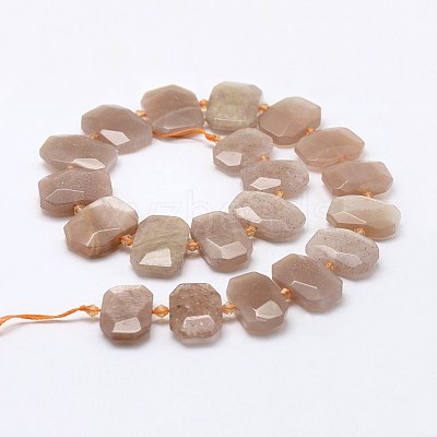 Natural Sunstone Beads Strands G-F474-11-1