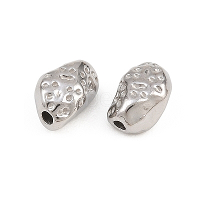 Irregular 304 Stainless Steel Beads STAS-D394-03L-P-1