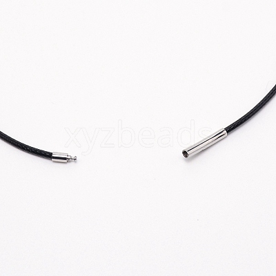 Polyester Waxed Cords Necklace Making MAK-WH0009-05E-01-1