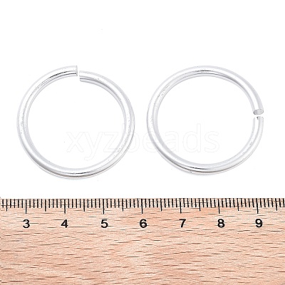 Aluminum Open Jump Rings FIND-G086-01H-S-1