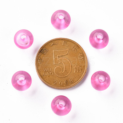 Transparent Acrylic Beads MACR-S370-A8mm-708-1