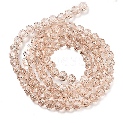 Glass Beads Strands EGLA-J042-4mm-21-1