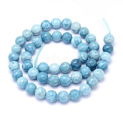 Natural Gemstone Beads Strands X-G-L367-01-8mm-1