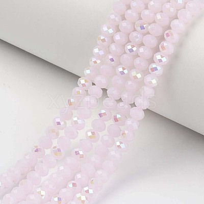 Electroplate Glass Beads Strands EGLA-A034-J2mm-L05-1