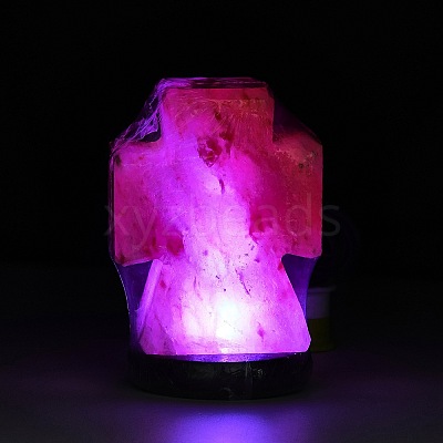 USB Natural Himalayan Rock Salt Lamp DJEW-P002-02D-1