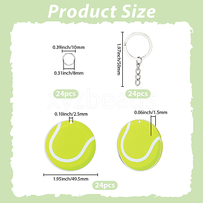 DIY Keychain Making Kits DIY-SP0007-38D-1