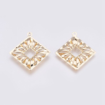 Brass Pendants KK-I622-05G-NF-1