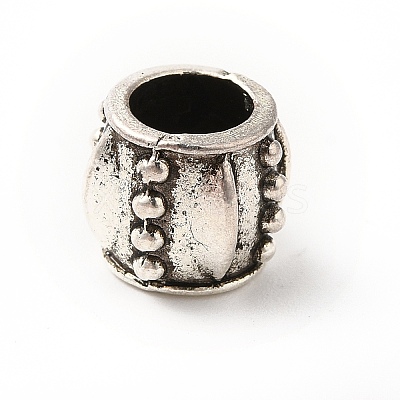 Tibetan Style Alloy European Beads PALLOY-P293-109AS-1