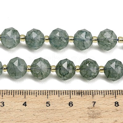 Dyed Imitation Jade Glass Beads Strands GL-Z001-02A-09-1