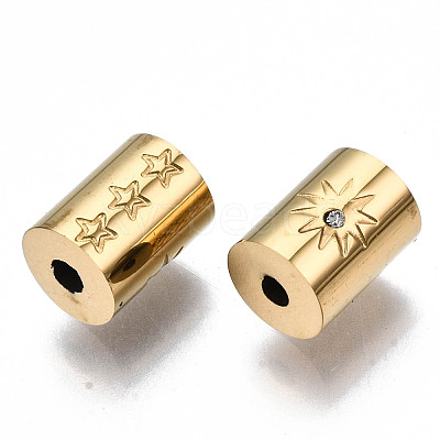 304 Stainless Steel Beads STAS-S116-309G-1