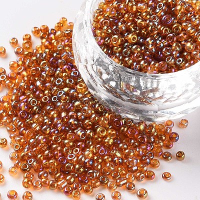 Round Glass Seed Beads SEED-A007-2mm-162C-1