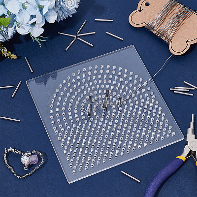 Acrylic Thread Winding Boards DIY-UN0007-49A-1