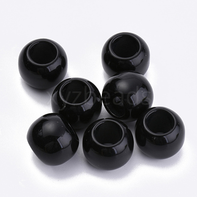Opaque Acrylic Beads X-SACR-S300-15B-02-1