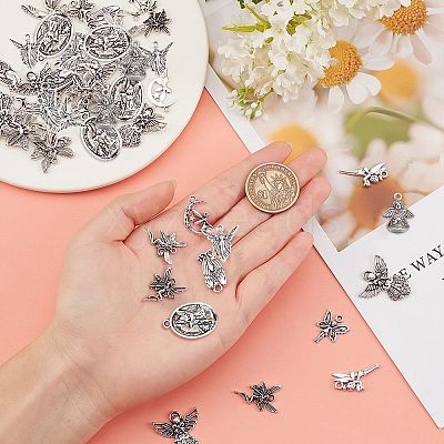 Tibetan Style Alloy Pendants TIBEP-SC0001-61-1
