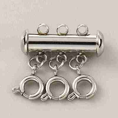 304 Stainless Steel Slide Lock Clasps FIND-WH0034-80P-02-1