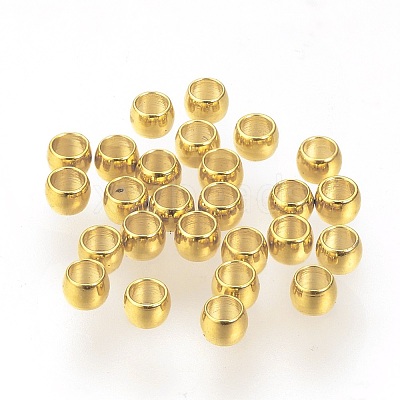 304 Stainless Steel Spacer Beads X-STAS-R065-81G-1