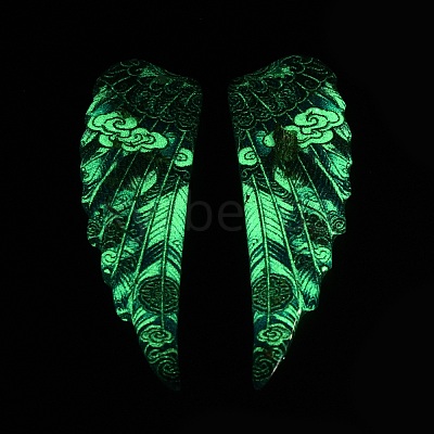 Luminous Transparent Epoxy Resin Pendants RE-CBAE738-03B-1