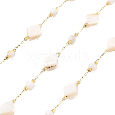 Ion Plating(IP) 304 Stainless Steel Paperclip Chains CHS-P018-18G-1
