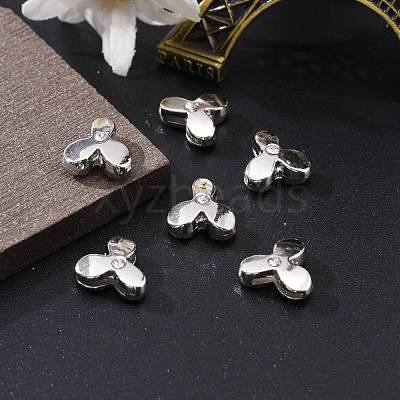Letter Slider Beads for Watch Band Bracelet Making ALRI-O012-Y-NR-1