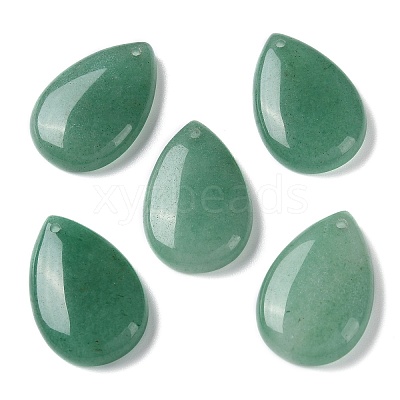 Natural Green Aventurine Pendants G-M416-08A-01-1