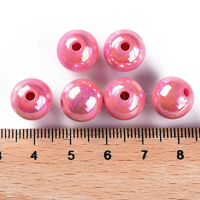 Opaque Acrylic Beads X-MACR-S370-D12mm-A02-1