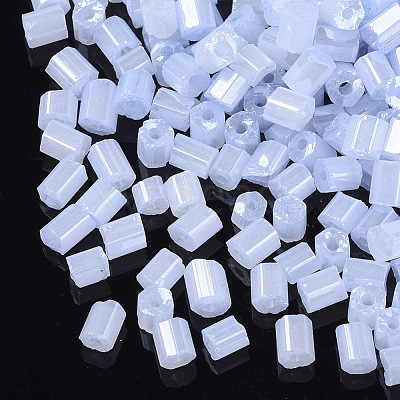 6/0 Two Cut Glass Seed Beads SEED-S033-08B-03-1