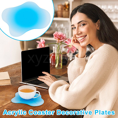 Acrylic Coasters AJEW-WH0270-325B-1