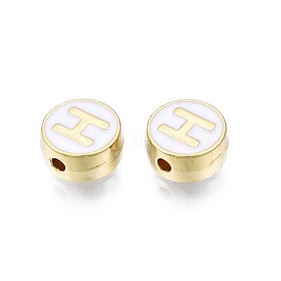 Alloy Enamel Beads ENAM-N052-006-01H-RS-1