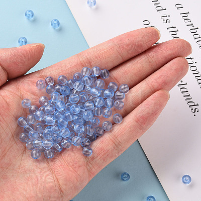 Transparent Acrylic Beads LS-MACR-S370-A6mm-749-1