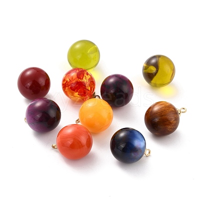 Resin Pendants PALLOY-C157-14-1
