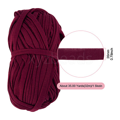 Super Bulky Polyester Fabric Strip T-Shirt Yarn OCOR-TADJ0001-11G-1
