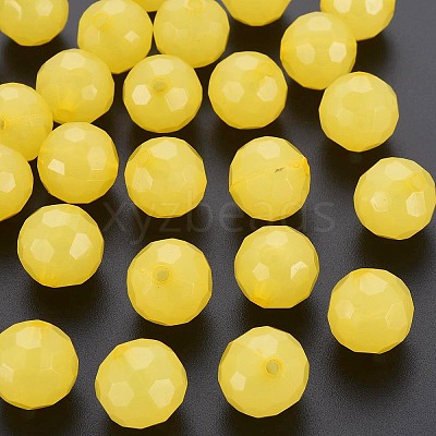 Imitation Jelly Acrylic Beads MACR-S373-97C-E07-1