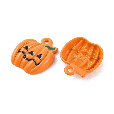 Halloween Theme Rack Plating Alloy Pendants FIND-M020-01D-EB-1