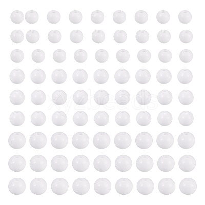 708Pcs 3 Styles Opaque Acrylic Beads MACR-TA0002-81-1