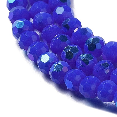 Opaque Glass Beads Strands EGLA-A035-P3mm-L07-1