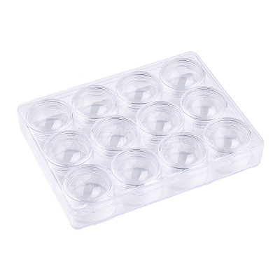 Rectangle Polystyrene Plastic Bead Storage Containers CON-N011-046A-1