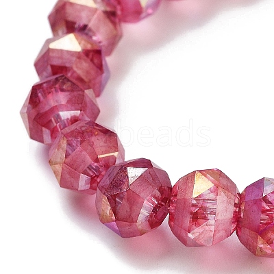 Baking Paint Glass Beads Strands GLAA-H032-05-1