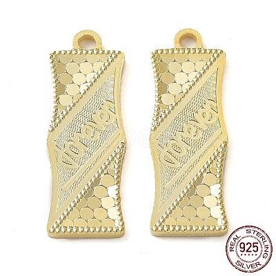 925 Sterling Silver Pendants STER-C003-01G-1