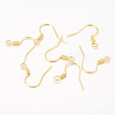 Iron Earring Hooks E133-G-1