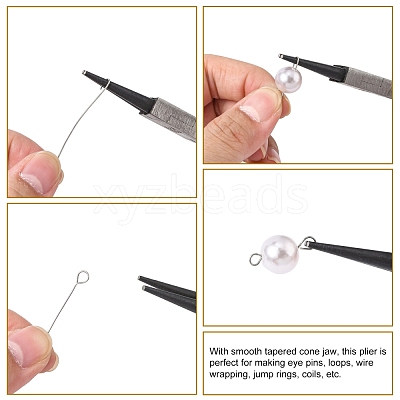 Carbon Steel Jewelry Pliers P018Y-1