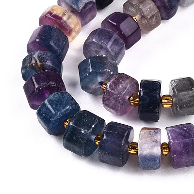 Natural Fluorite Beads Strands G-T140-24-1