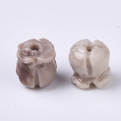 Synthetic Coral Beads CORA-R017-28-B04-1