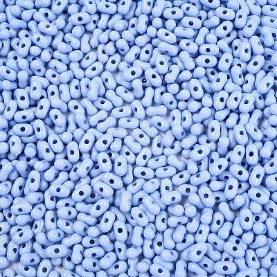 Opaque Acrylic Beads MACR-T048-02S-1