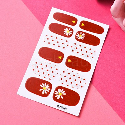 Full-Cover Wraps Nail Polish Stickers MRMJ-R086-MLE04-M-1