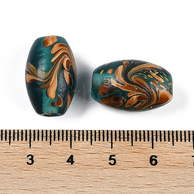 Opaque Handmade Lampwork Beads BLOW-D006-05C-1