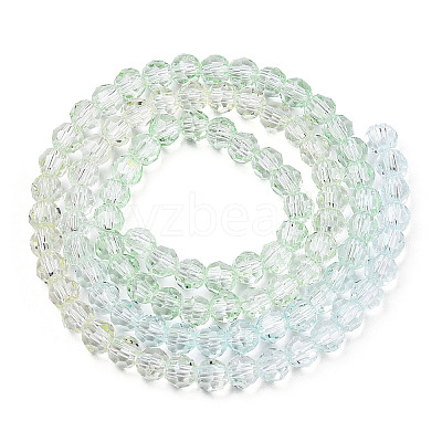 Transparent Glass Beads Strands GLAA-E036-07Z-01-1