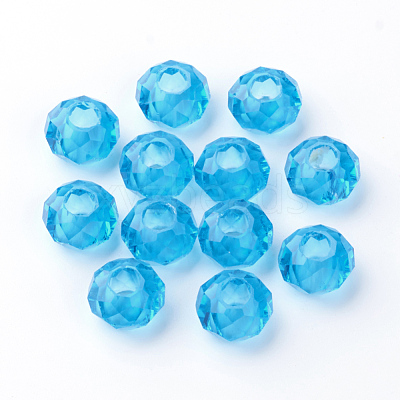 Glass European Beads X-GDA007-70-1